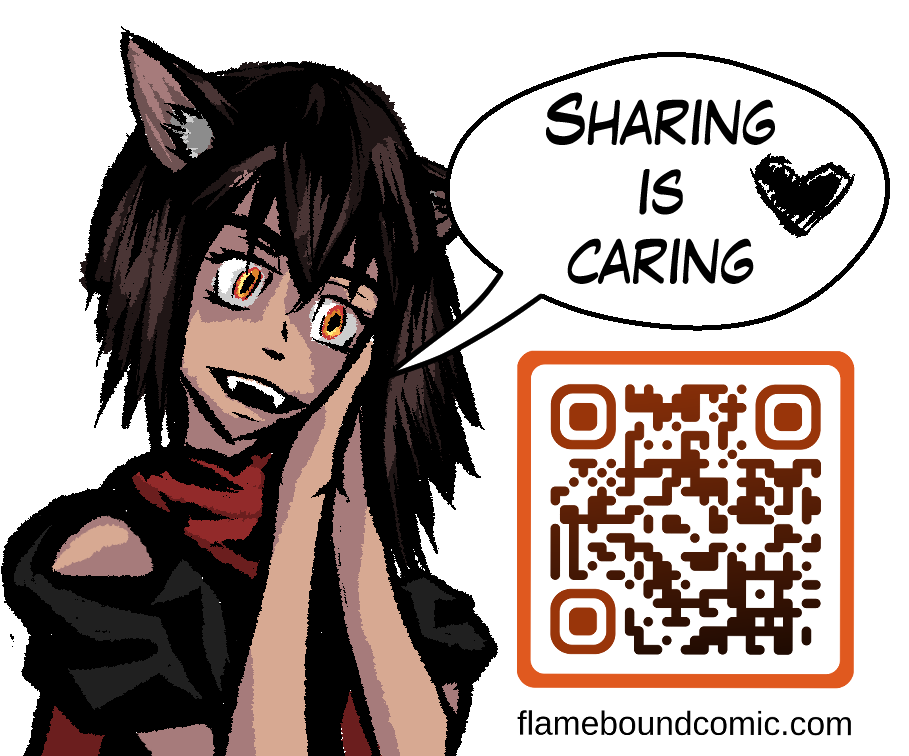 Flamebound QR-Code zur Website